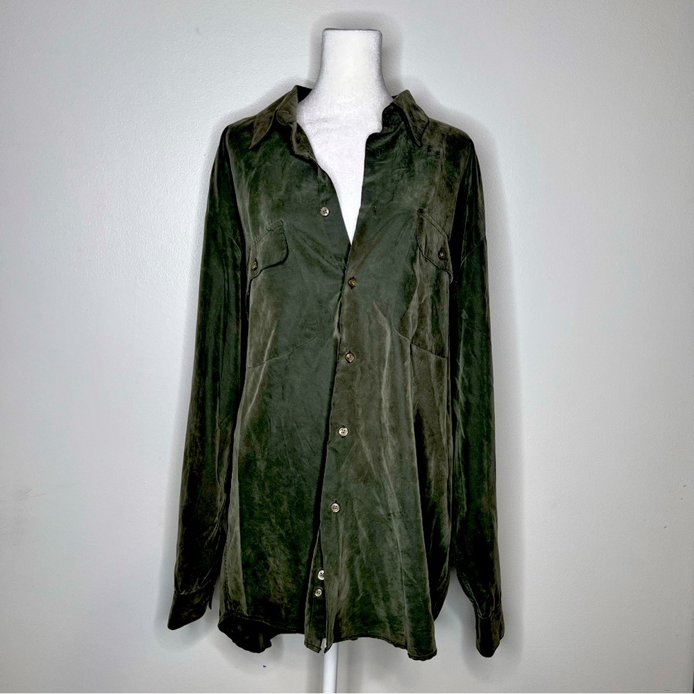 VTG Suede button up